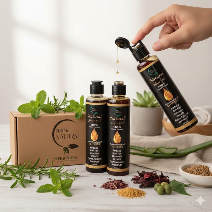 Natural Hair Oil