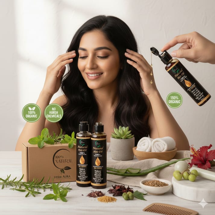 Natural Hair Oil