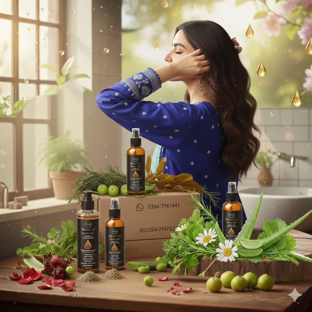💎🌱 Advanced Natural Hair Oil for Hair Growth
